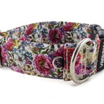 Collar Peonies - Detail of D-ring