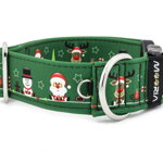 Collar Santa and Friends - Detail of D-ring
