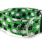 Collar Sheep Dream Green - Detail of D-ring