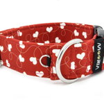 Collar Tangled Hearts - Detail of D-ring