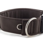 Collar Wood Brown - Detail of D-ring