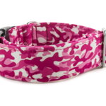 Collar Camouflage Pink - Detail of the pattern