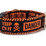 Collar Danger Orange - Detail of the pattern