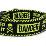 Collar Danger Yellow - Detail of the pattern