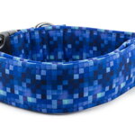 Collar Digital Blue - Detail of the pattern