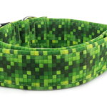 Collar Digital Green - Detail of the pattern