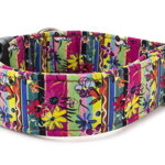 Collar Painted Meadow - Detail of the pattern