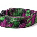 Collar Purple Green Mood - Detail of the pattern