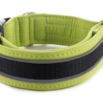 Collar Reflex Lime Green II - Detail of the pattern