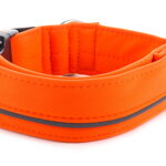 Collar Reflex Neon Orange I - Detail of the pattern