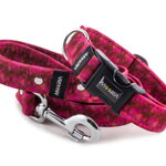 Leash Digital Pink with the collar