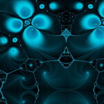 Leash Abstract Blue - Pattern
