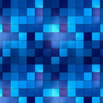 Leash Digital Blue - Pattern