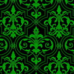 Leash Lilia Green - Pattern