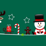 Collar Santa and Friends - Pattern