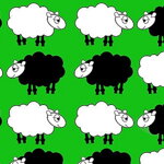 Collar Sheep Dream Green - Pattern